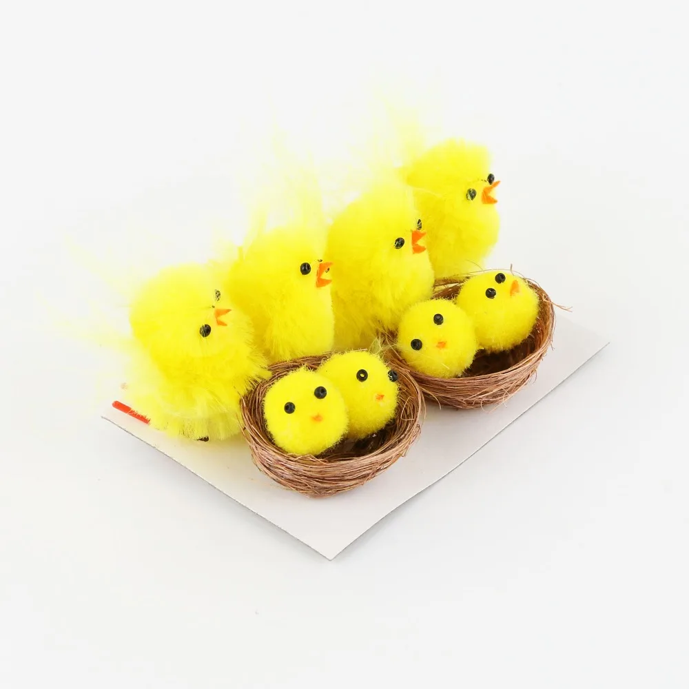 Новое поступление 2017 бесплатная доставка 1 коробка веселые милые пушистые желтые