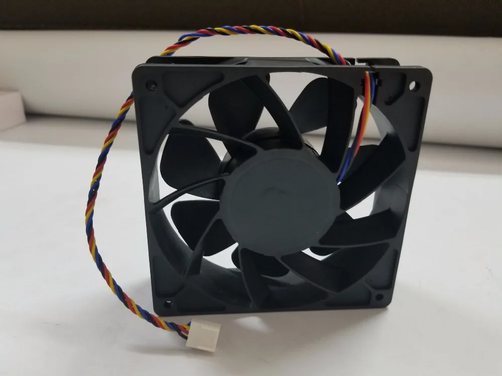 6000 об/мин вентилятор охлаждения Asic Miner, вентилятор 12 см PWM для AntMiner S9/T9+/L3+/D3/A3/V9/Z9 Mini/L3++/S9i/S9j/DR3/E3/X3/Z9 WhatsMiner M3