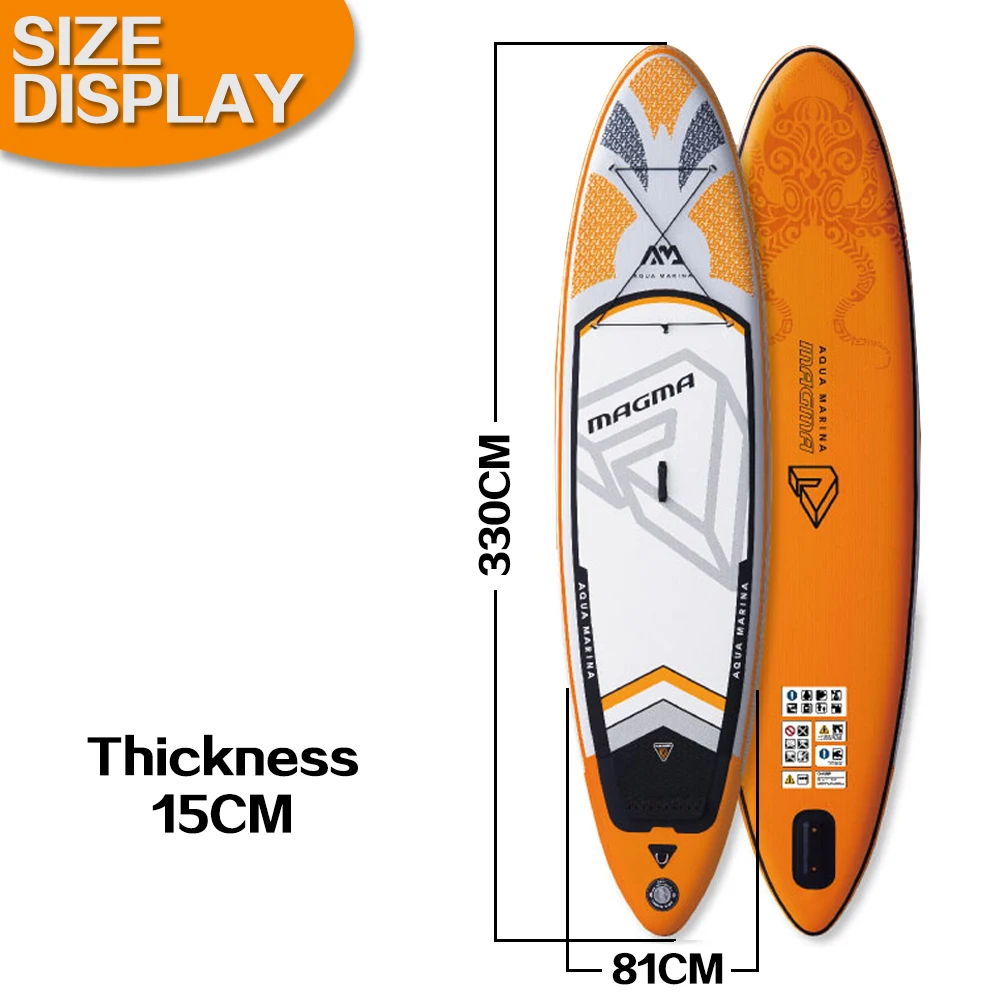 MAGMA 3 м/15 см sinflating Sand Up SUP Paddle Board с переносным рюкзаком/воздушным