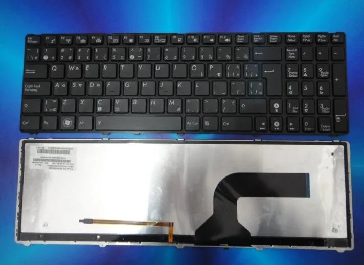 100% новая и Оригинальная клавиатура с канадской раскладкой для ASUS G51 G51J G51V G53 G53JW G60