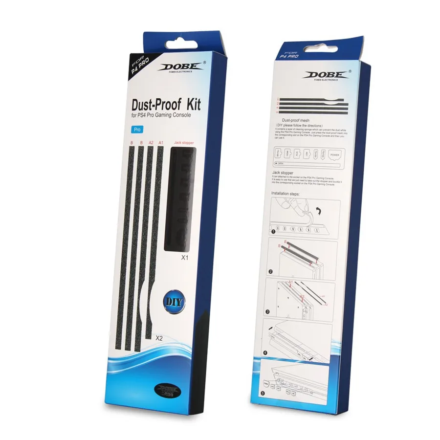 Пылезащитный чехол для PS4 Pro наборы 2 в 1 пылезащитный сетчатый с пробкой Джека