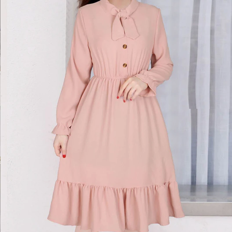 Новинка весна лето 2019 женское платье модное приталенное в Корейском стиле с