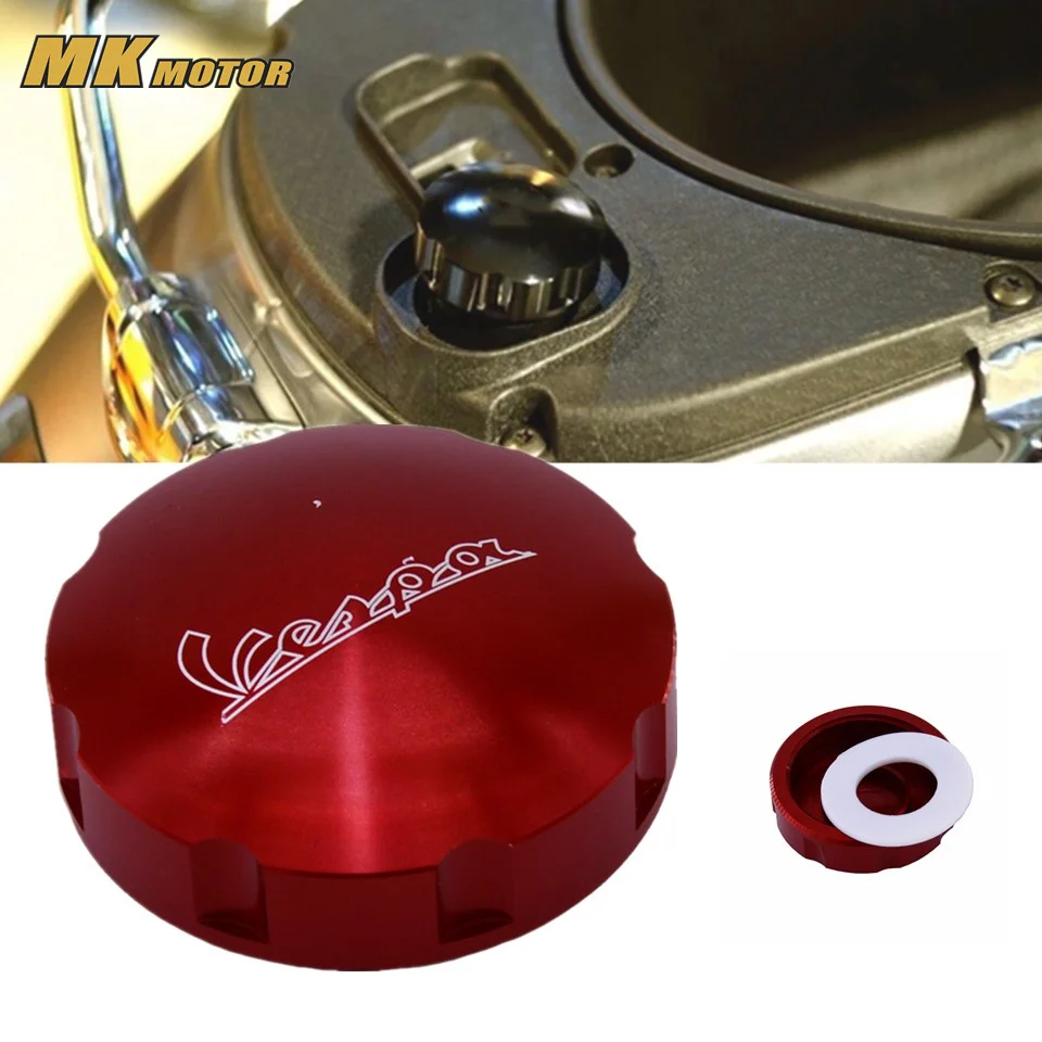 Motorcycle parts For vespa Gas Fuel Tank Filler Cap for VESPA GTS GTV LX primavera sprint |