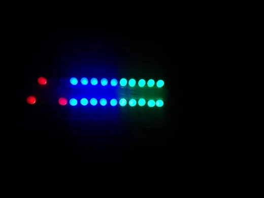 GHXAMP RGB аудио индикатор музыка спектр ритм уровень светильник поддерживает