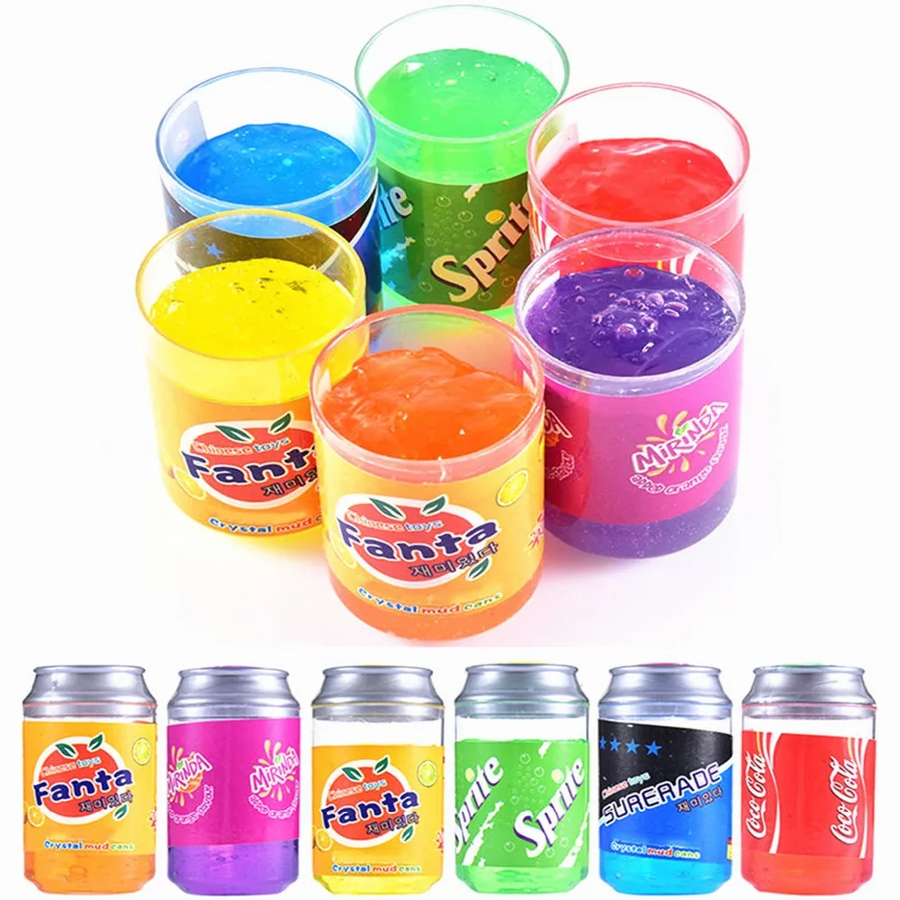 60 мл Фея Playdough пушистый слизь floam lizun Light Clay моделирования Полимерная глина песок
