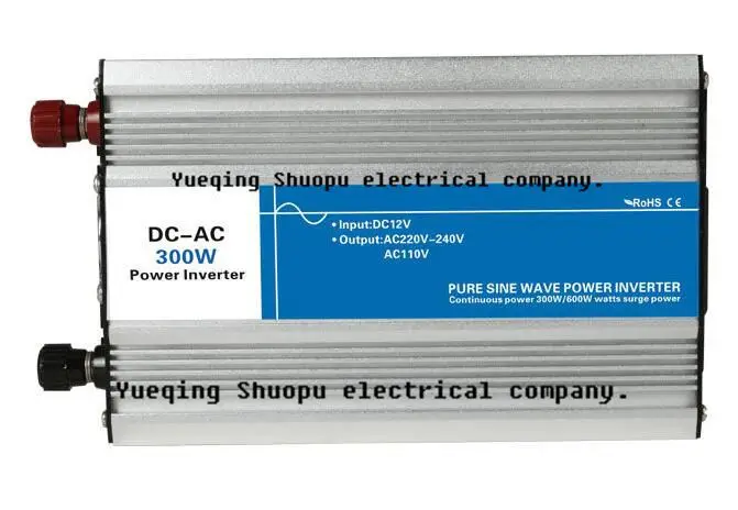 Высокое качество 300 Вт Чистая Синусоидальная волна инвертор 12VDC к 220VAC dc 12 v к ac 220 v инвертор для автомобиля, инвертор конвертер