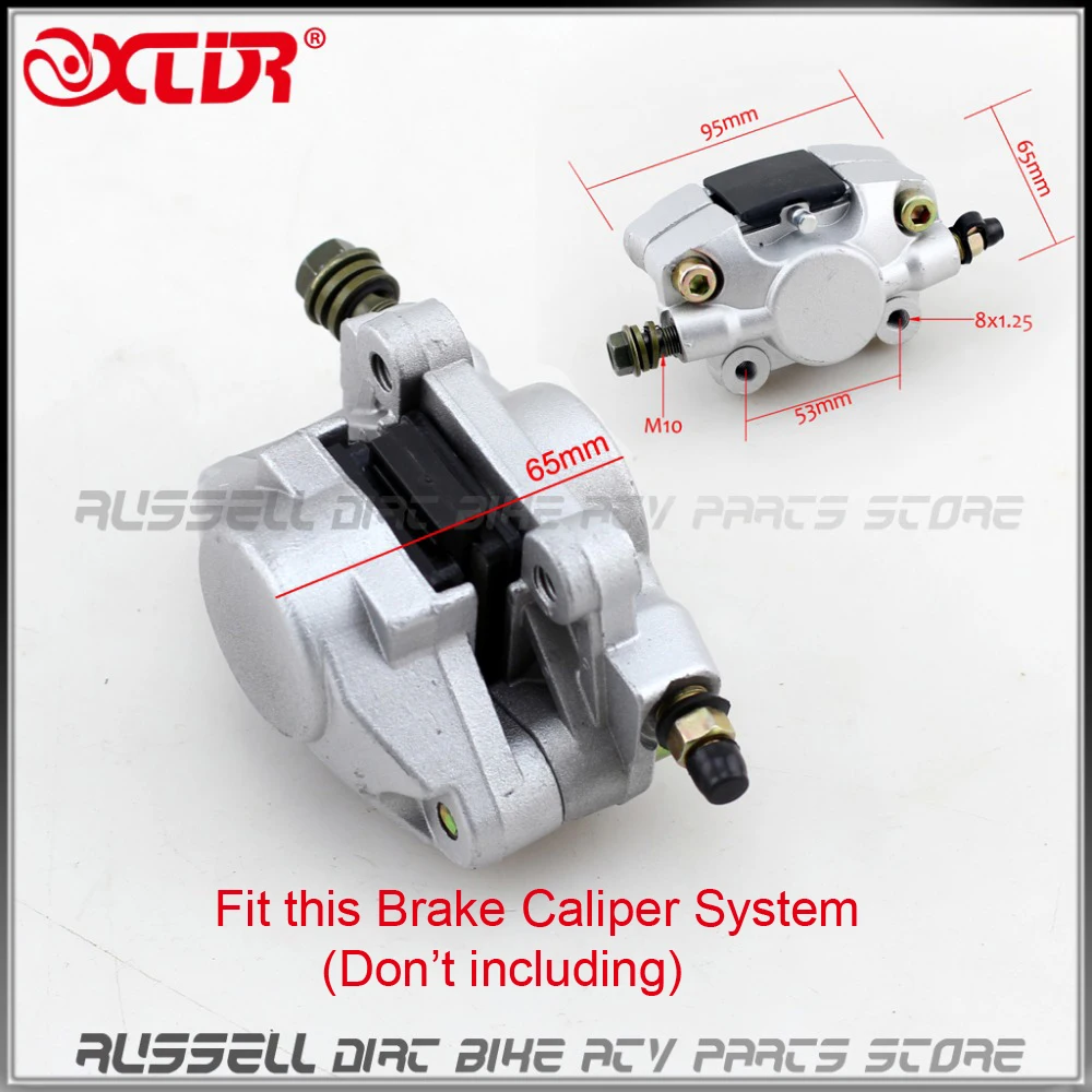 Гидравлические задние дисковые Тормозные колодки для 125cc 150cc 250cc Big Bull Quad Dirt Bike