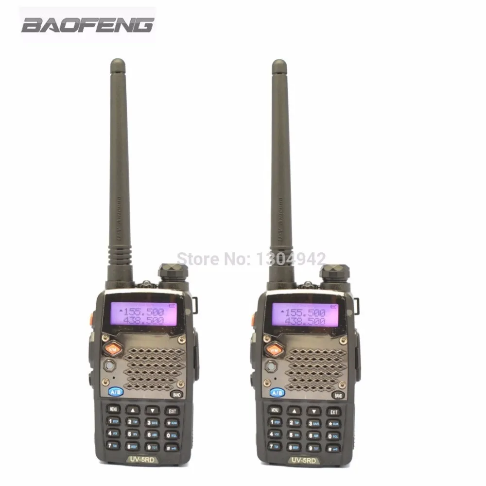 Переносная рация начального уровня BaoFeng UV 5RE. Два диапазона частот VHF/UHF 136 174MHz&400 520
