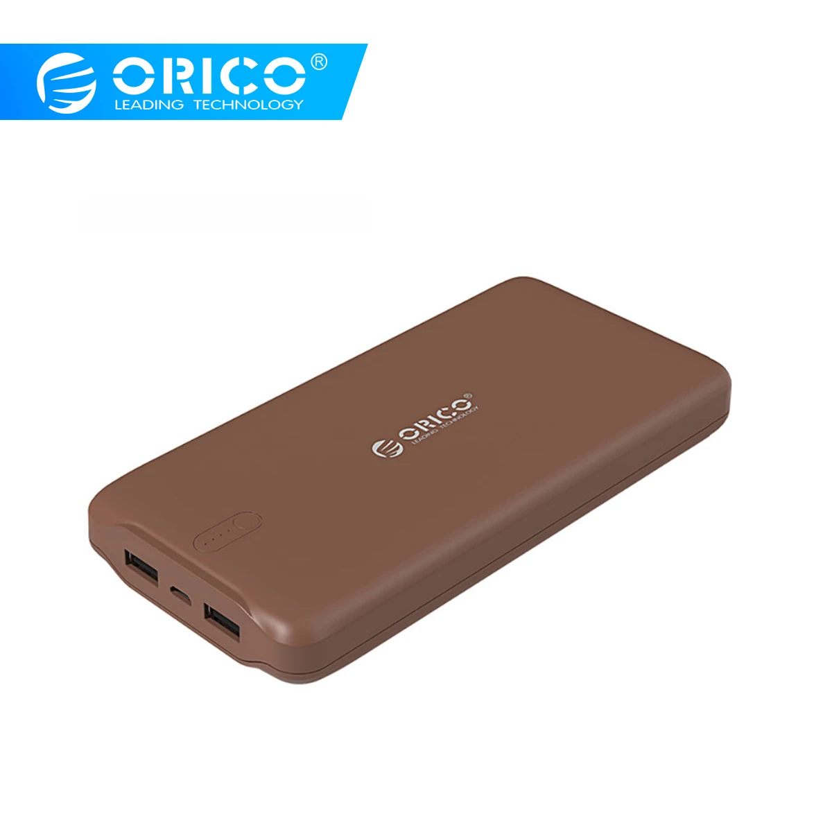 Портативное зарядное устройство ORICO 20000 мАч USB 5V2.4A внешний аккумулятор для