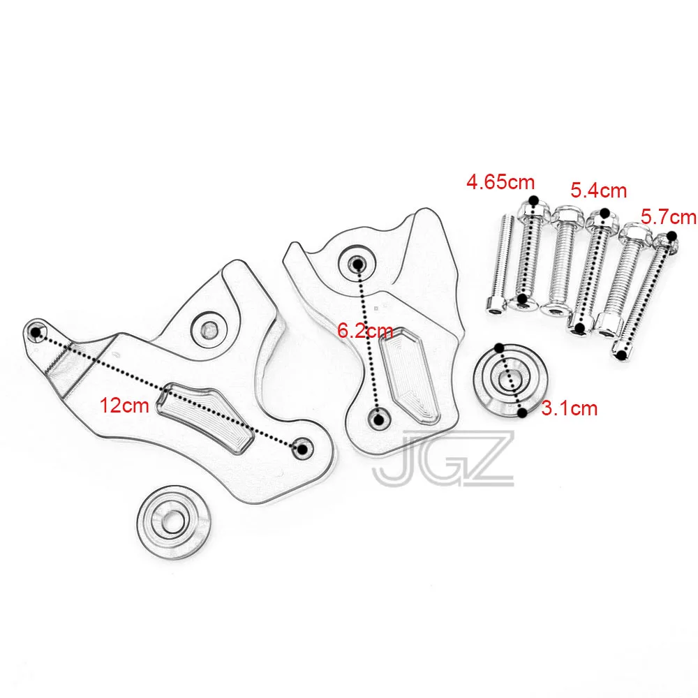 

Motorcycle Accessories CNC Aluminum Shock Absorber Riser Pad Rear Suspension Bracket Cover For YAMAHA XMAX 250 300 2017 2018 Red