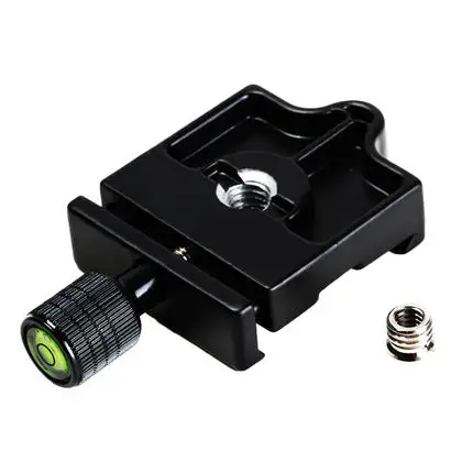 KZ-20 Square Clamp Adapter Plate with Gradienter for Quick Release tripod Ball Head Arca Swiss RRS Wimberley | Электроника