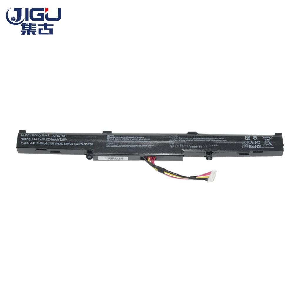 JIGU A41Lk9H A41N1501 Laptop Battery For ASUS N752V N752VW UX450 UX450F UX480 ZenBook Pro 14 4CELLS | Компьютеры и офис