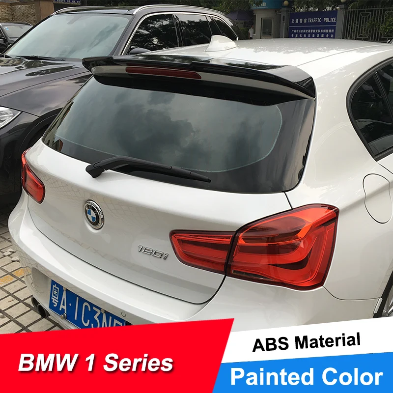 

JNCFORURC Rear Trunk Lid Car Spoiler Wings For BMW 1 Series Hatchback F20 116 118 125 135 ABS Car Roof Spoiler For BMW 1 Series