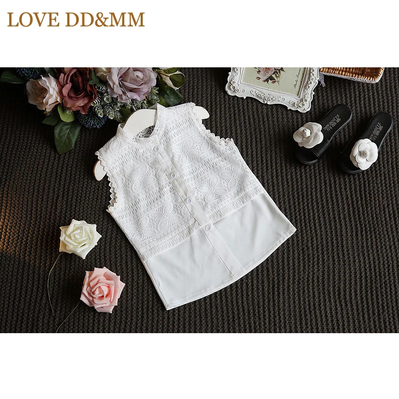 Комплекты одежды для девочек LOVE DD &amp MM летняя Новинка 2020 модная кружевная рубашка