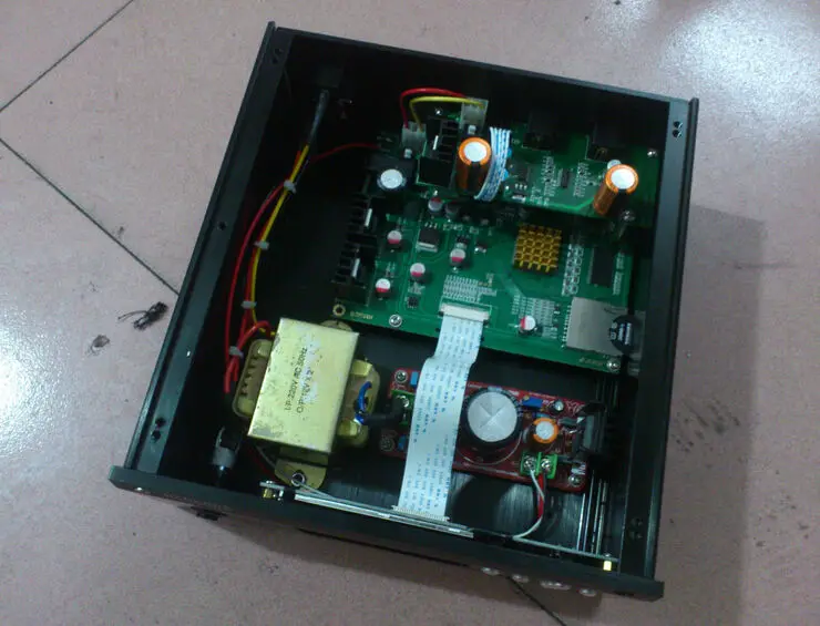 REDCORE 200A полностью алюминиевый корпус с усилителем без потерь чехол для воспроизведения музыки
