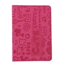 Роскошный элегантный женский чехол для паспорта ярко-розового цвета, чехол для паспорта, паспорта, паспорта