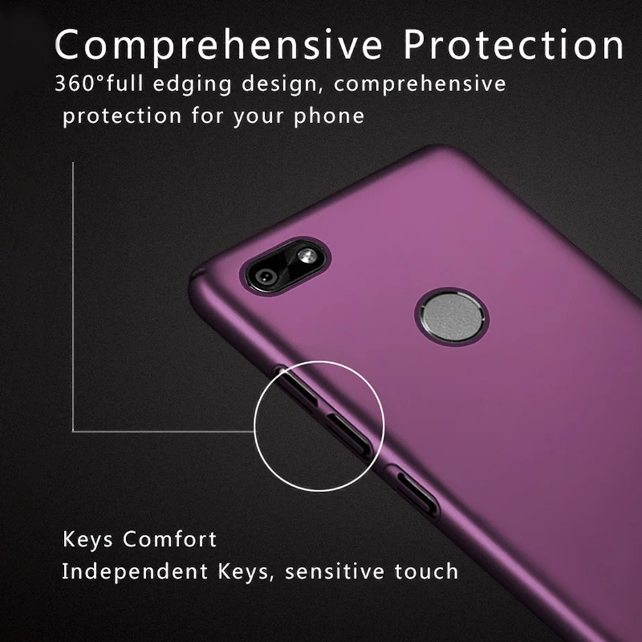 Защитный чехол для Huawei Y6 Pro 2017 Enjoy 7 роскошные матовые жесткие чехлы телефонов из