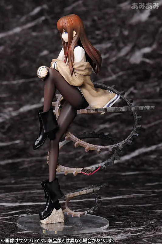 Аниме фигурки Kotobukiya 22 см Steins Gate Makise Kurisu фигурка из ПВХ 1/8 весы расписная модель