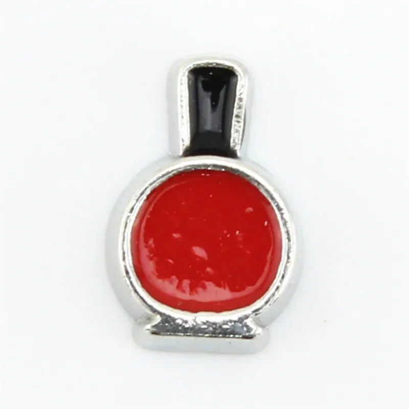 10 шт./лот бутылка для лака ногтей плавающие амулеты стеклянной памяти оптовая