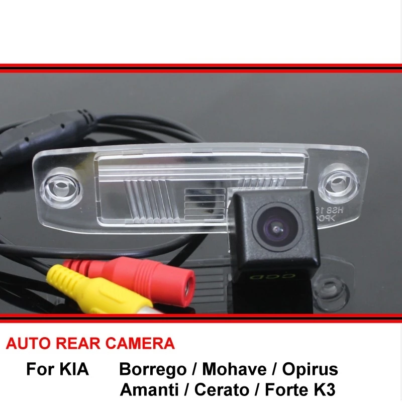 

Для KIA Borrego mohas Opirus Amanti Cerato Forte K3 ночное видение HD CCD Автомобильный задний фрезервный телефон SONY