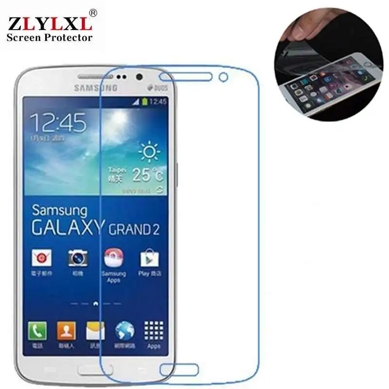 HD мягкая пленка для Samsung Galaxy Core Max G5108Q G3858 G5700 G6100 Grand 2 G7106 G7200 G7108 Защитная