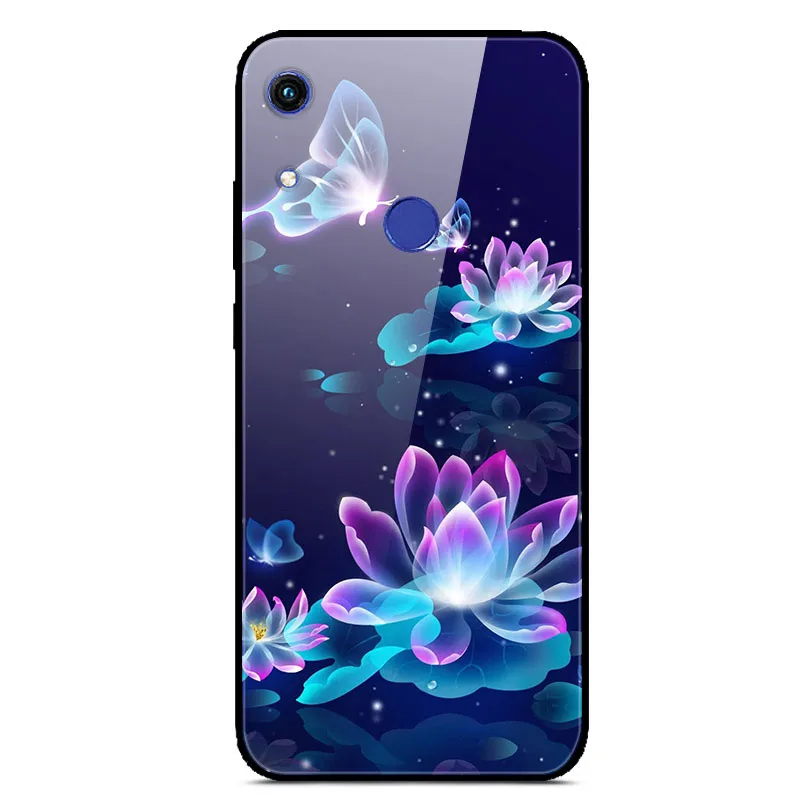 Чехол для huawei Honor 8A, чехол из закаленного стекла, мягкий бампер с принтом, чехол для huawei Honor 8A Pro JAT-LX1 Honor 8A 8 A, чехол для телефона - Цвет: 21