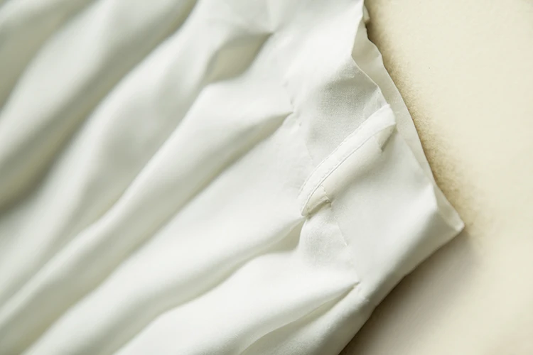 Распродажа юбка из натурального шелка плиссированная 100% тутового шелкопряда