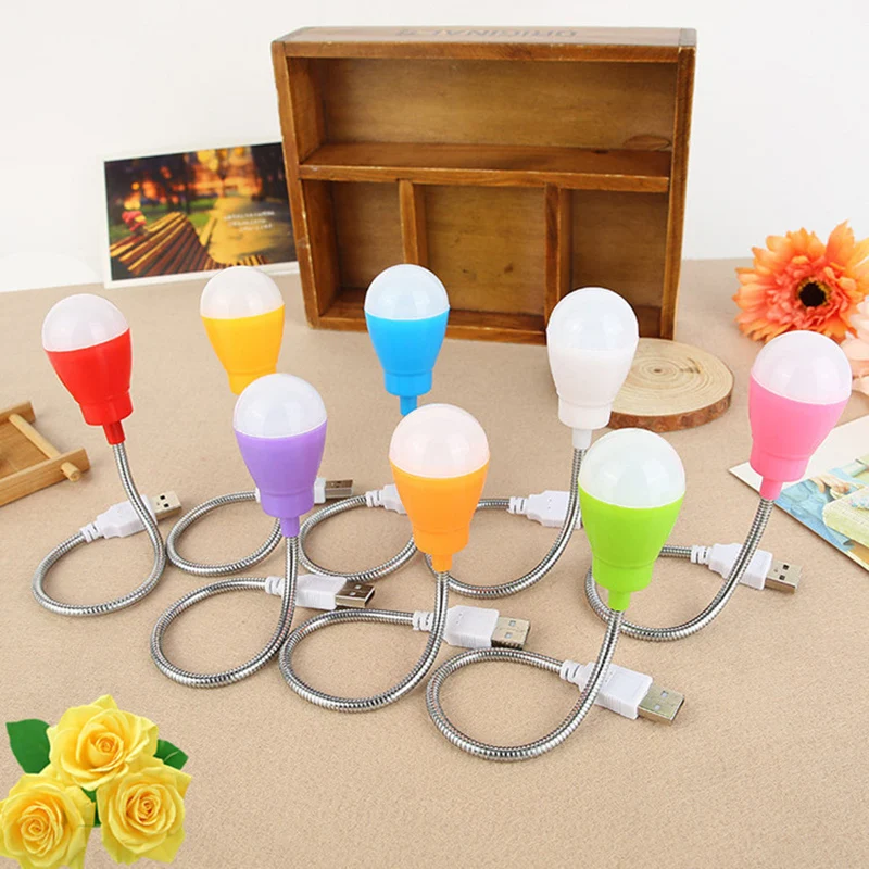 Светодиодный ночник Powerbank USB Mini Notebook настольная лампа для чтения ПК Мобильная