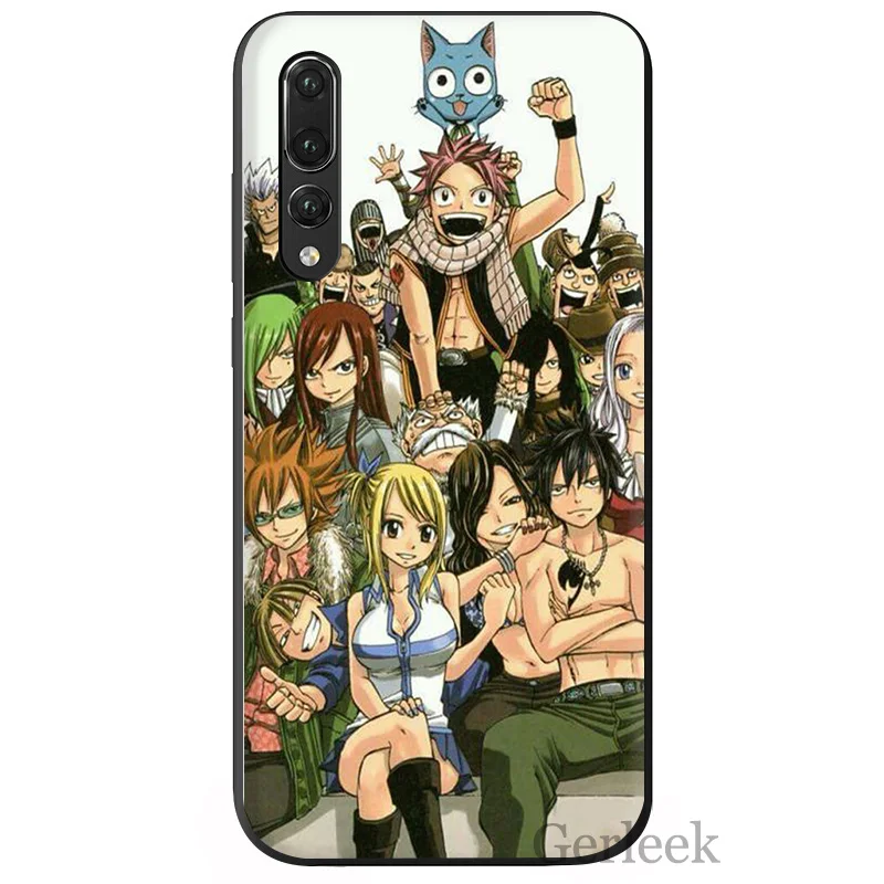 Мобильный телефон чехол Феи хвост Coque для Huawei P Smart P30 P8 P9 P10 P20 Lite Pro