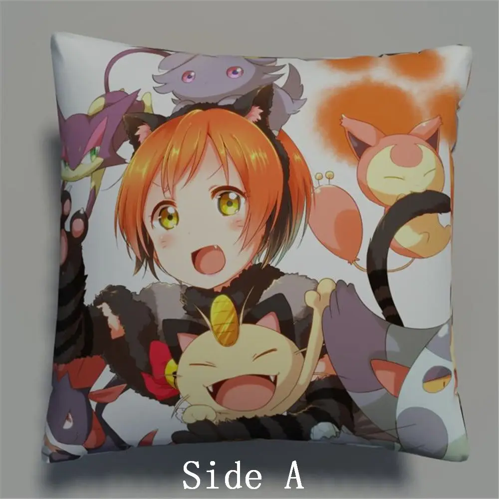 Love Live Hoshizora Rin аниме двухсторонняя подушка чехол s обнимающая Подушка Чехол для