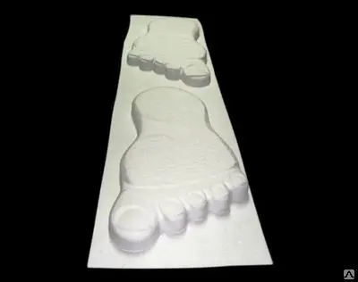 Пластиковые формы для бетона следы гигантского садового гипса плитка из АБС