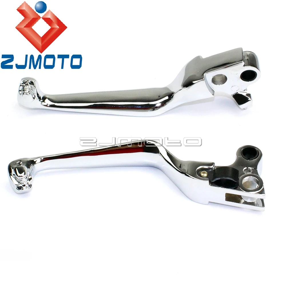 Хромированные рычаги тормозной муфты для мотоцикла Sportster XL 883 1200 1996-2003 Softail Fat Boy Dyna