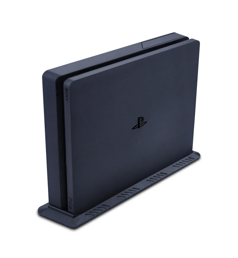 for ps4 slim game console base for ps4 thin machine cooling base bracket for playstation4 host vertical stand free global shipping