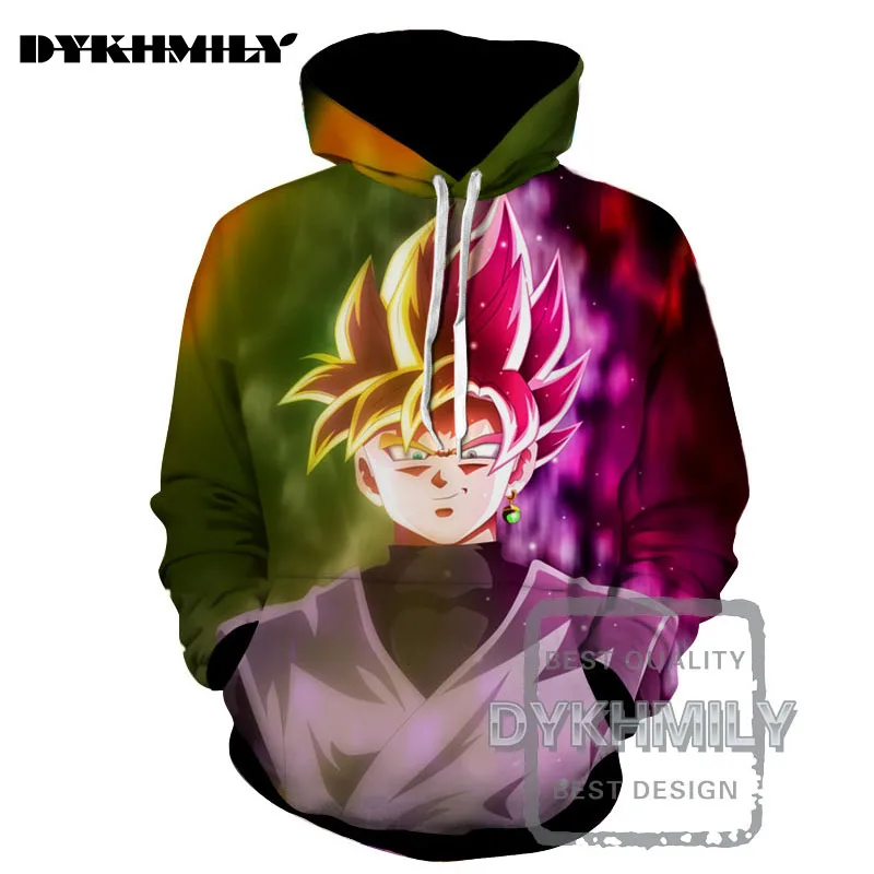 Dykhmily Bragon Ball Z 2017 модная спортивная одежда уличный стиль 3d печатных мужские