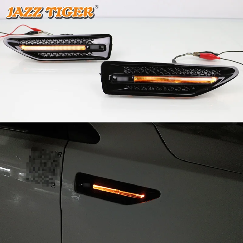 Джаз тигр 2 шт. светодиодный поворотник светильник для Kia Rio K2 2011 2012 2013 2014 2015 2016