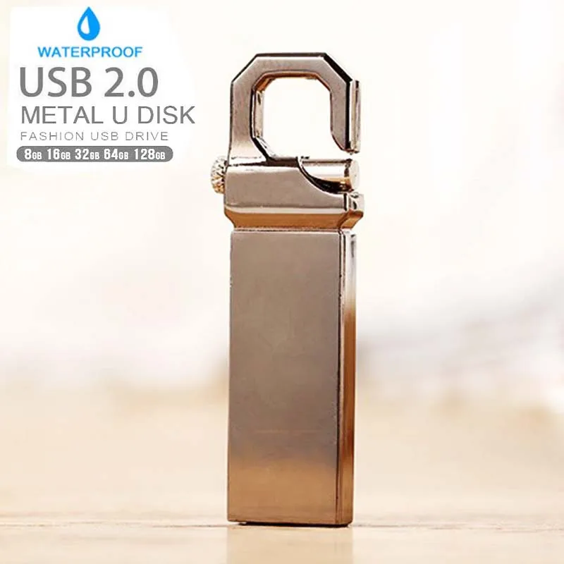 Новый металлический Usb флеш накопитель 128 ГБ высокая скорость 8 16 64 32 карта памяти