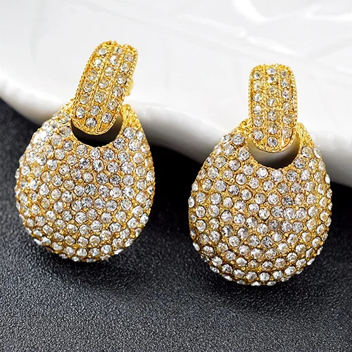 Earrings G Солнечные ювелирные изделия богемные ювелирные изделия большие звезды серьги для женщин длинные в виде капель висячие серьги кубический цирконий серьги для вечерние свадебные - Окраска металла: Earrings G