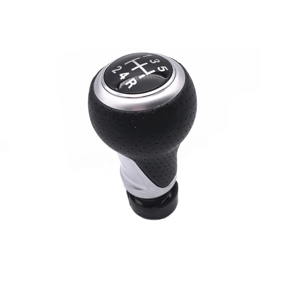 Коричневый Для Audi a4 b6 B7 B8 A6 S4 8 K A5 8 лет Q5 8R S линия/Ibiza 6J/Seat Leon для MK1/VW Passat Golf MK4 Шестерни рукоятка рычага переключения передач 5/6 Скорость - Название цвета: Коричневый