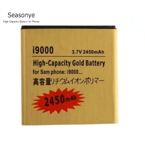 Батарея для Samsung Galaxy S S1 GT I9000 i9000 i9003 i9001 i779 i589 i919 i919U 1x2450 mAh EB575152LU|battery for samsung|battery