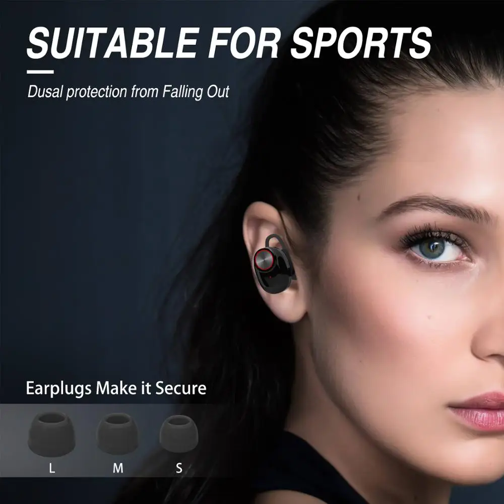 UTRAI AirOn TWS 5 0 Bluetooth наушники IPX5 водонепроницаемые беспроводные с двумя режимами