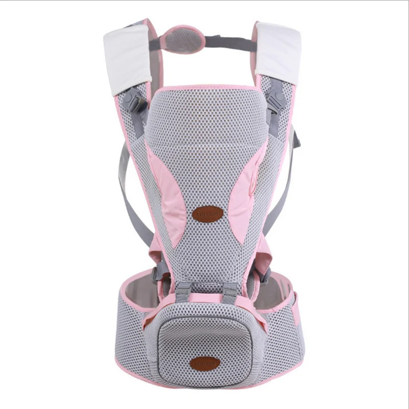 pink Honeylulu 3D дышащая сетка детская многофункциональная переноска слинг для новорожденных кенгуру для ребенка Ergoryukzak переноска для детей - Цвет: pink