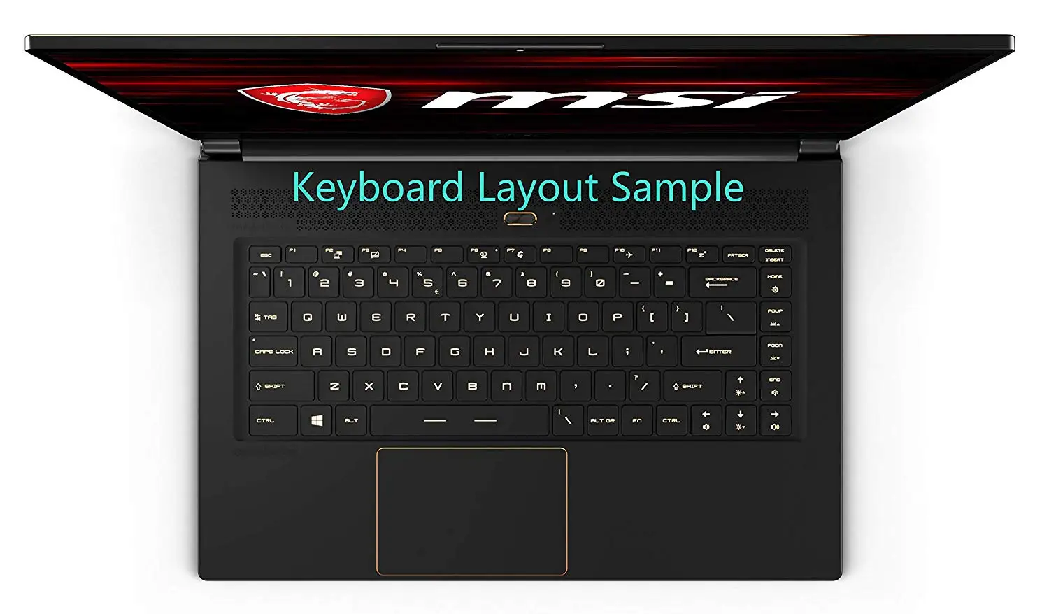 Силиконовая клавиатура для ноутбука MSI GF63 8RV 8RB/PS63 современный/GS65 P65 Creator WS65 8SK WP65 9TH 15," игровой