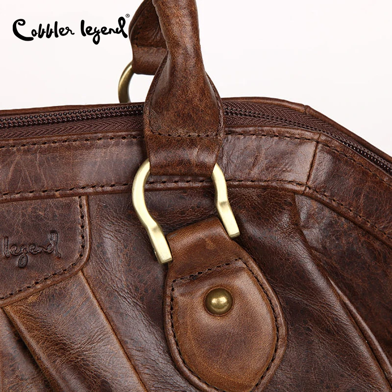 Cobbler Legend Tote из натуральной кожи модные сумки через плечо для женщин 2019 роскошная