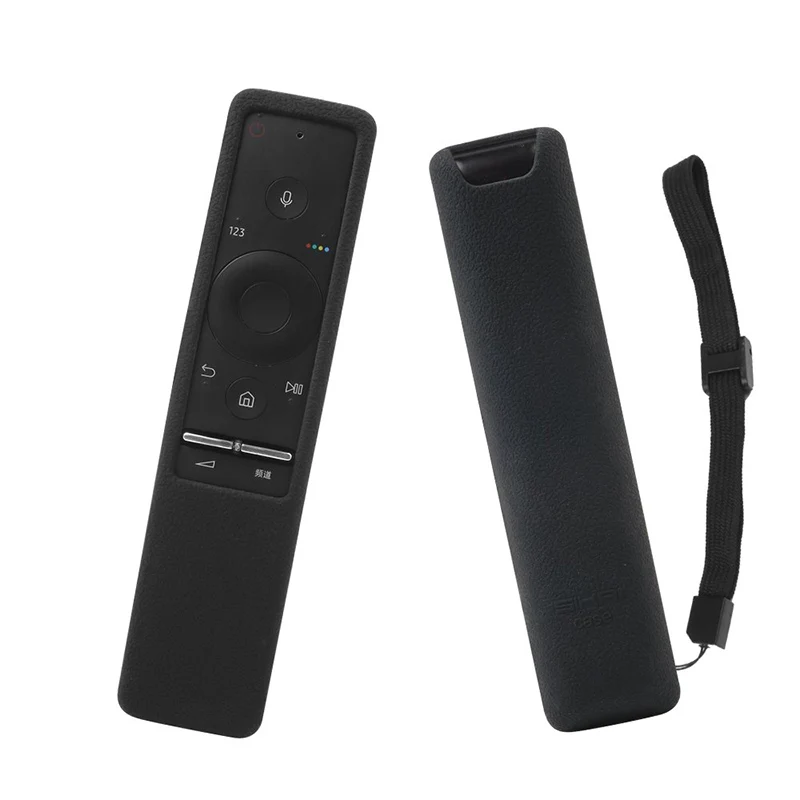 black only case BN59-01241A BN59-01266A дистанционное управление чехлы для samsung smart tv Силиконовые чехлы SIKAI - Цвет: black only case
