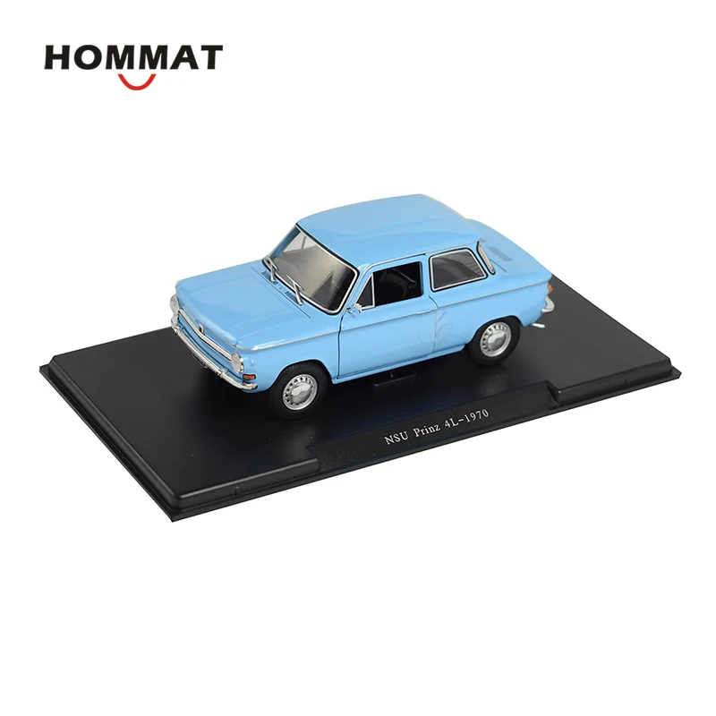 HOMMAT моделирование 1:24 Винтаж Классический НСУ Prinz 4L 1970 сплав литая модель