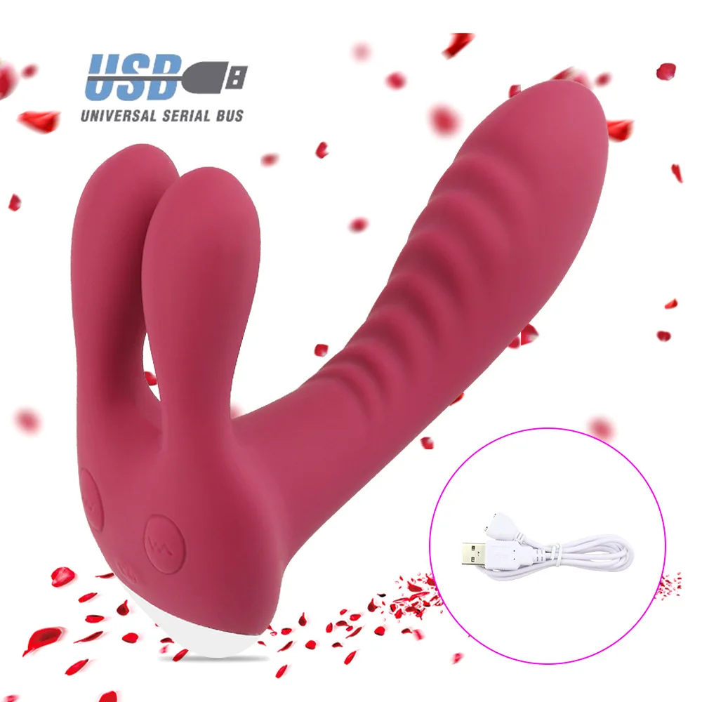 USB вибратор с беспроводным пультом дистанционного управления вибрирующие