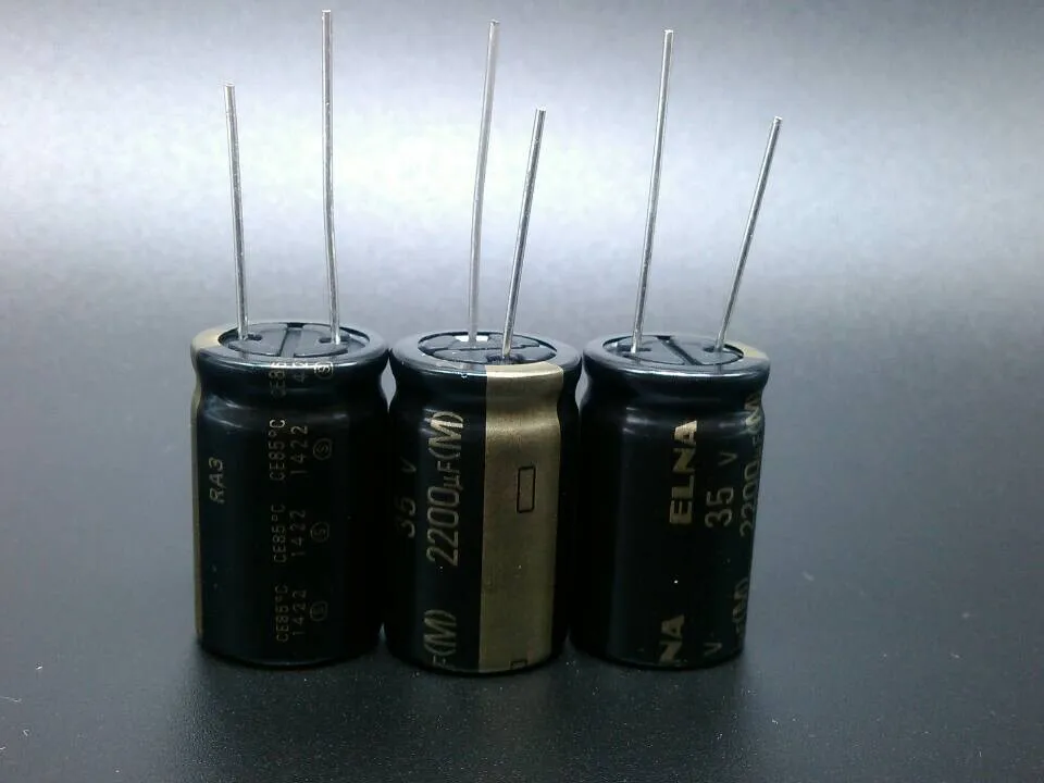 

2020 hot sale 10pcs/30pcs Imported according to ELNA RA3 2200uF/35V origl authentic 2200uf 35v new spot special free shipping
