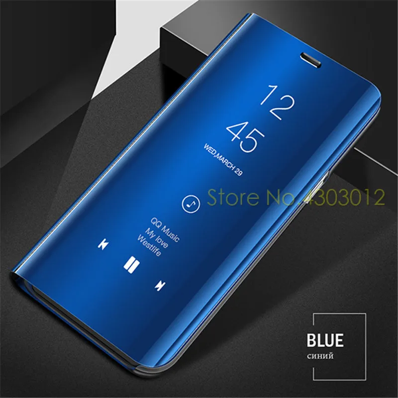 Зеркало заднего вида Смарт флип чехол для Xiaomi Redmi Примечание 7 5 6 K20 Pro 4X 5A 6A 5 Plus кожаный чехол для Xiaomi 9 9T SE 5X A2 макс 3 Чехол