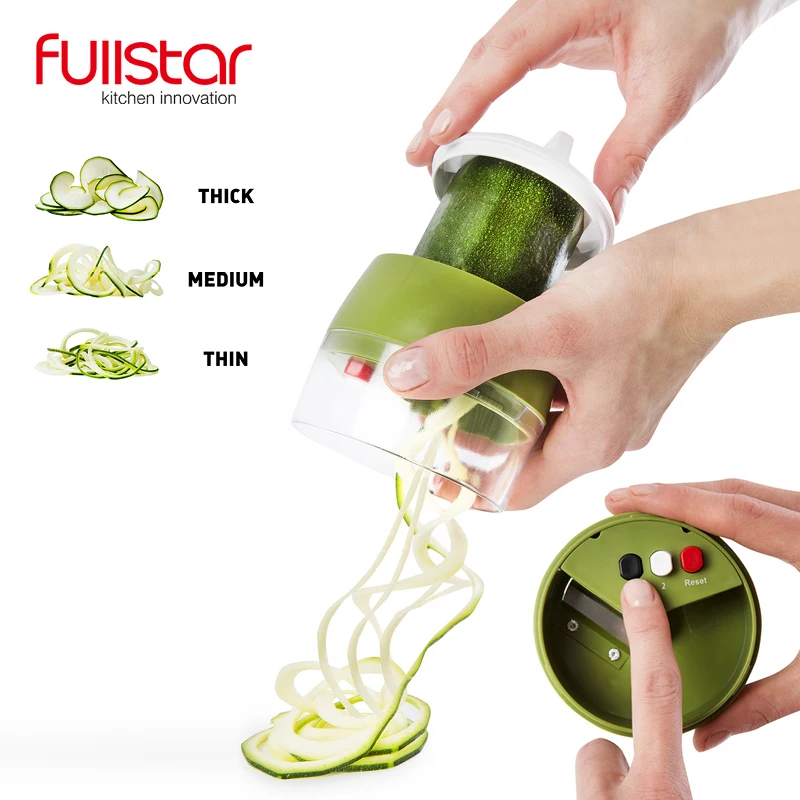 Fullstar Овощной спиральный слайсер резак овощей Spiralizer Терка Морковь Огурец Courgette кабачки спагетти