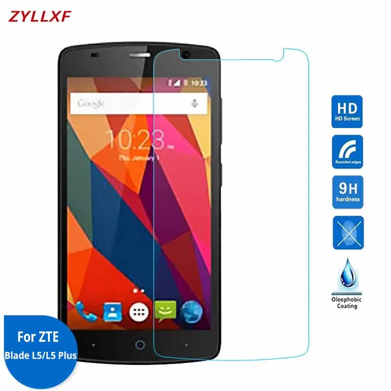 Для ZTE Blade L5 Plus закаленное стекло 9H 0 26 мм 2.5D Премиум Защитная пленка для экрана на